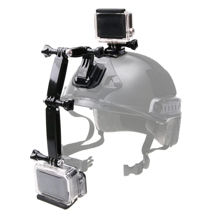 Hjälmfäste / kamerahållare Helmet Front Mount Set GoPro HERO6 /5 /5 Session