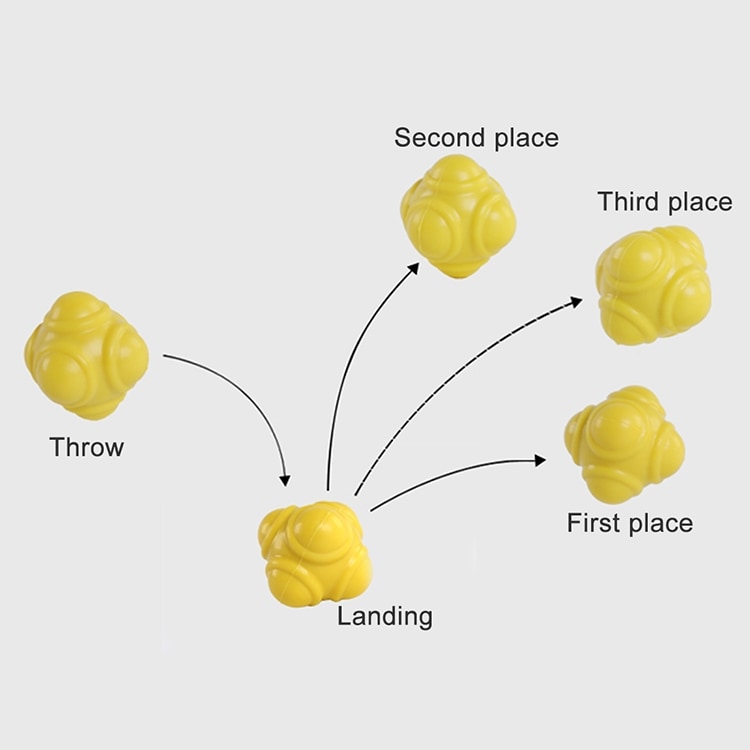 Reaktionsboll - Hexagon, rolig och bra träning för reaktionsförmåga