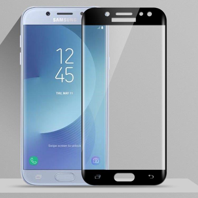 Fullskärmskydd / displayskydd i härdat glas för Samsung Galaxy J5 2017 - Svart