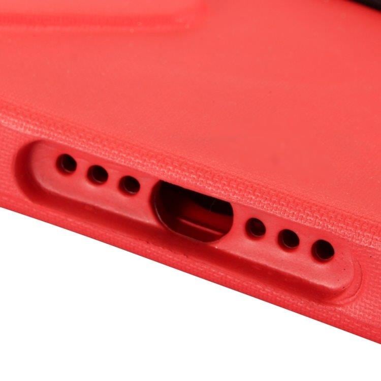 Slips-fodral / iPad-portfölj för iPad Mini 4 / 3 / 2 / 1 med hållare – Rött / Svart