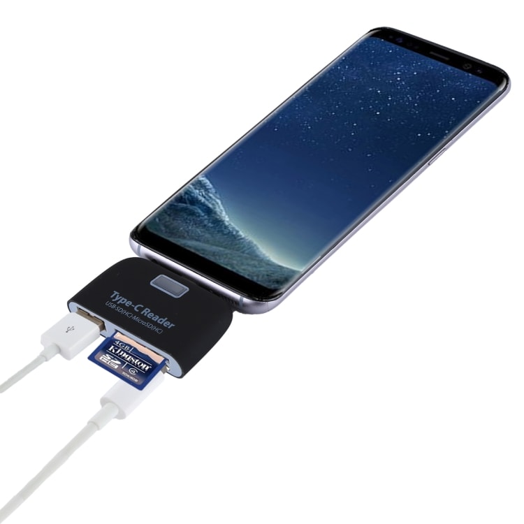 Adapter USB-C till Micro-SD / USB - Connection Kit
