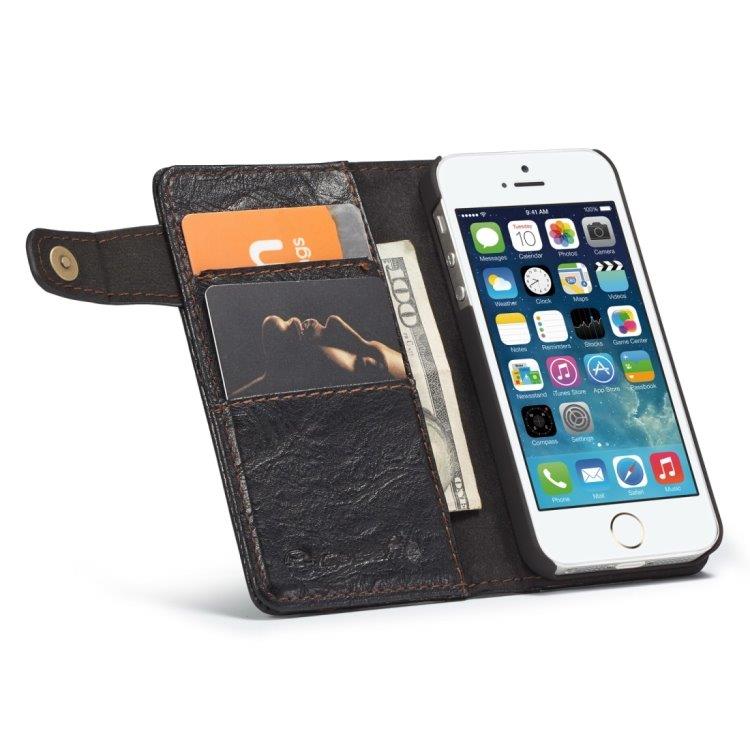CaseMe Plånboksfodral iPhone SE & 5s & 5