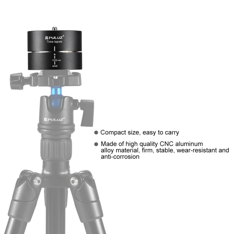 Kamerastativ adapter 360 graders Rotation 120 Minuter