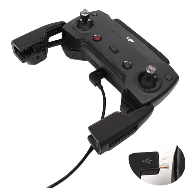 Micro-USB till USB-C-kabel för DJI Mavic Pro & Spark fjärrkontroll – 30 cm