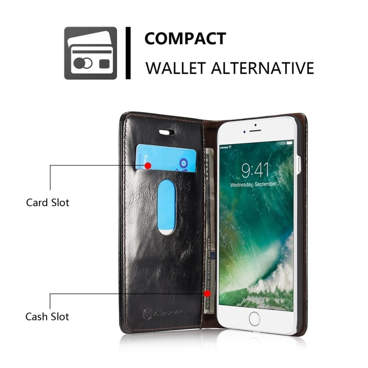 CaseMe Plånboksfodral iPhone 8 Plus & 7 Plus