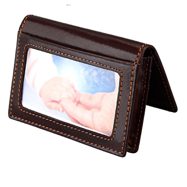 RFID Plånbok - 6 kortfack + ID-ficka