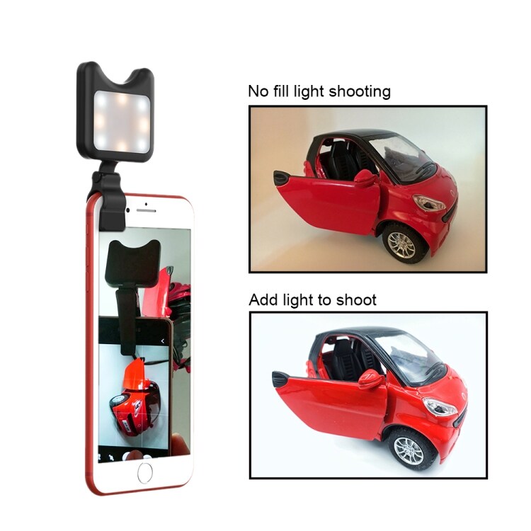 APEXEL Universal Selfie LED Lampa med fäste