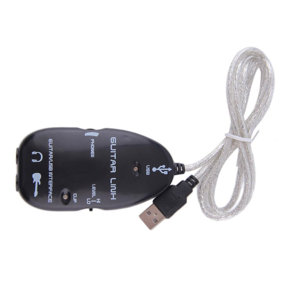 USB Gitarr Adapter Link Kabel