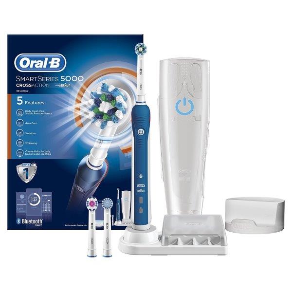 Braun Oral-B Tandborste SmartSeries 5000 - Blå