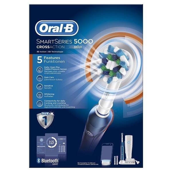 Braun Oral-B Tandborste SmartSeries 5000 - Blå