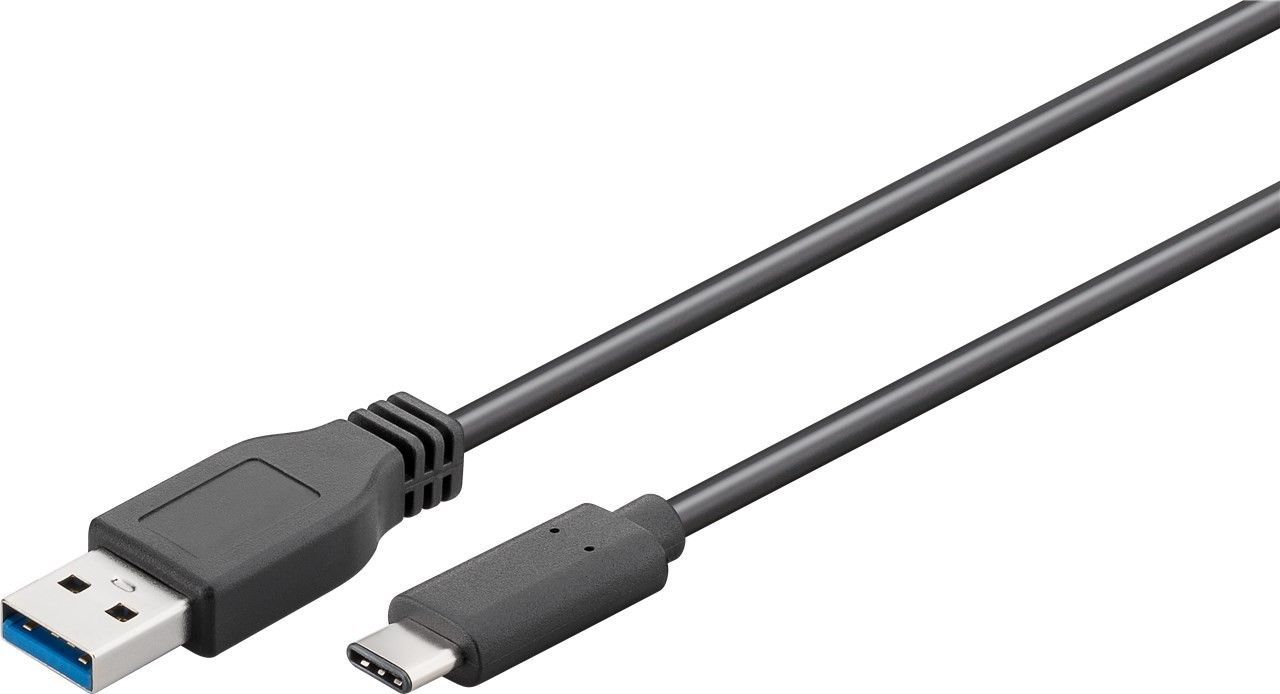 Goobay USB A 3.0 till USB-C Kabel 0,5 Meter