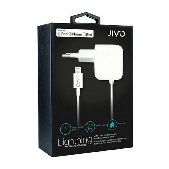 Lightning iPhone Laddare JIVO JL-1911  2.1 A