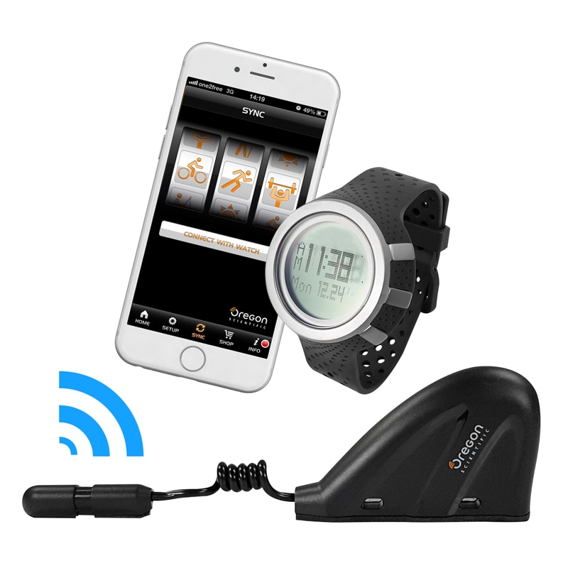 Oregon BLE Bike Sensor Cykel Bluetooth 4.0 för iPhone