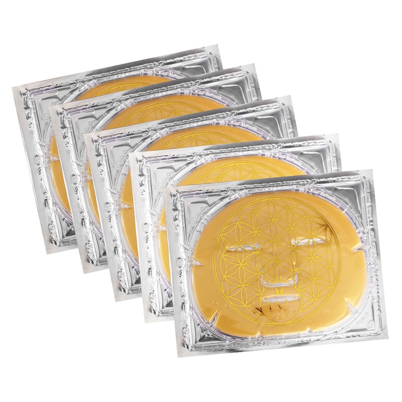 24K Gold Ansiktsmask - 5-pack
