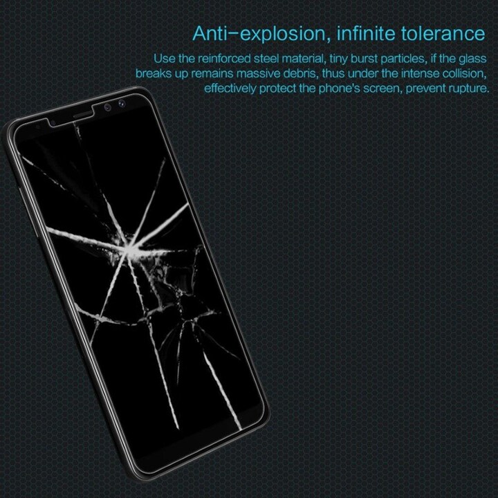NILLKIN Skärmskydd / displayskydd härdat glas för Samsung Galaxy A8 2018