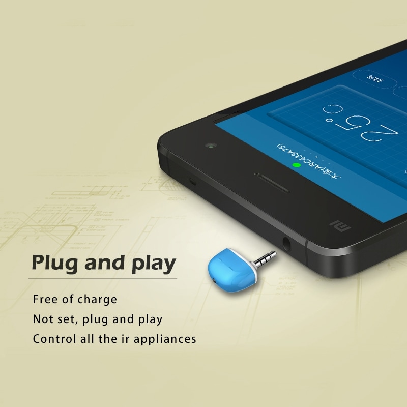 Smart IR-plugg för styrning av elektronik hemma – iOS och Android