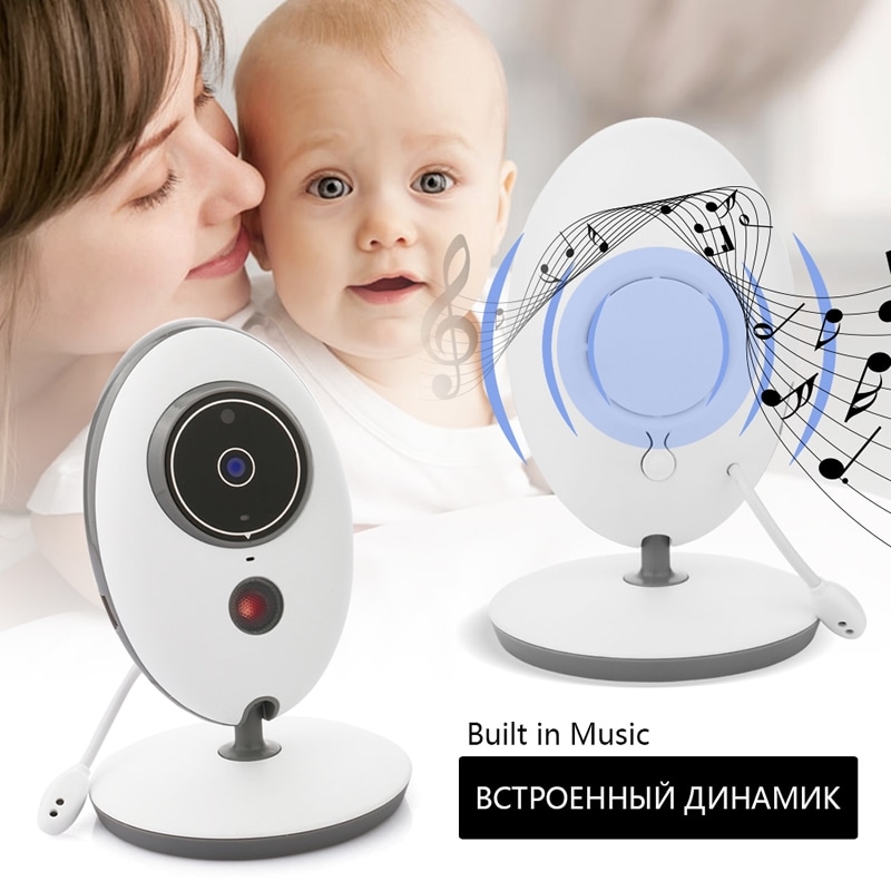 Elektronisk barnvakt / BabyMonitor - 2-vägs kommunikation night vision