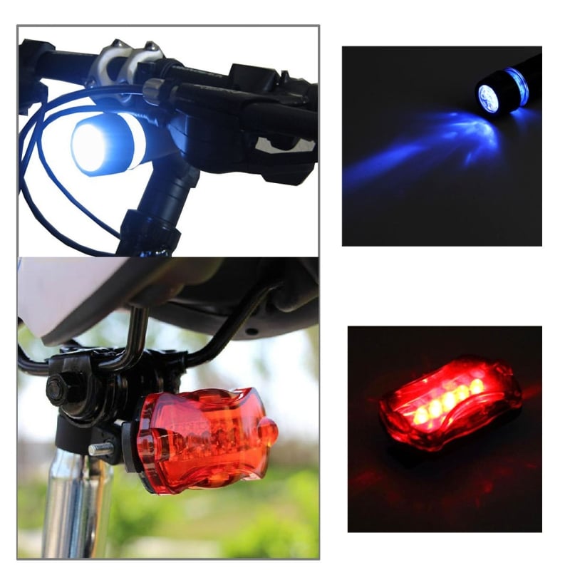 Cykellyse / LED-lyse – fram och bak