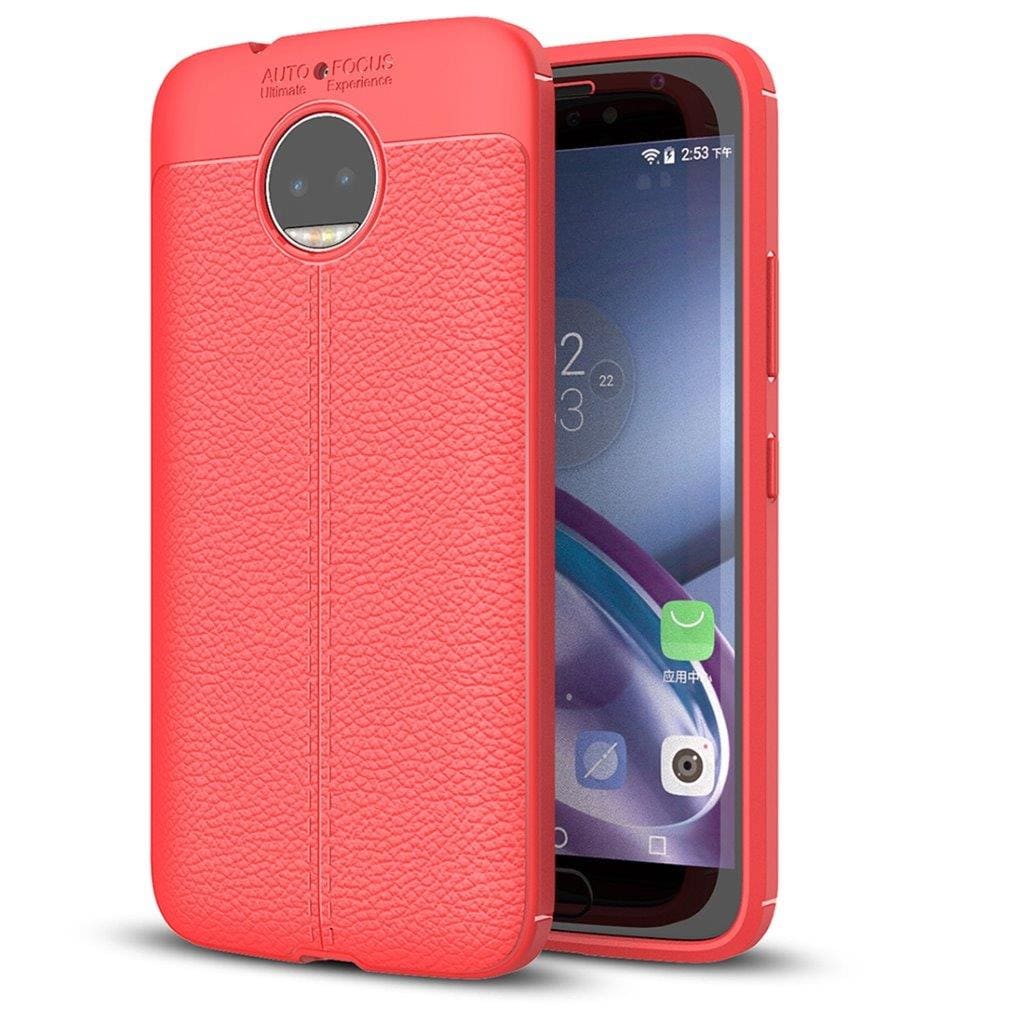 Mobilskal / mobilfodral för Motorola Moto G5S Plus – Rött