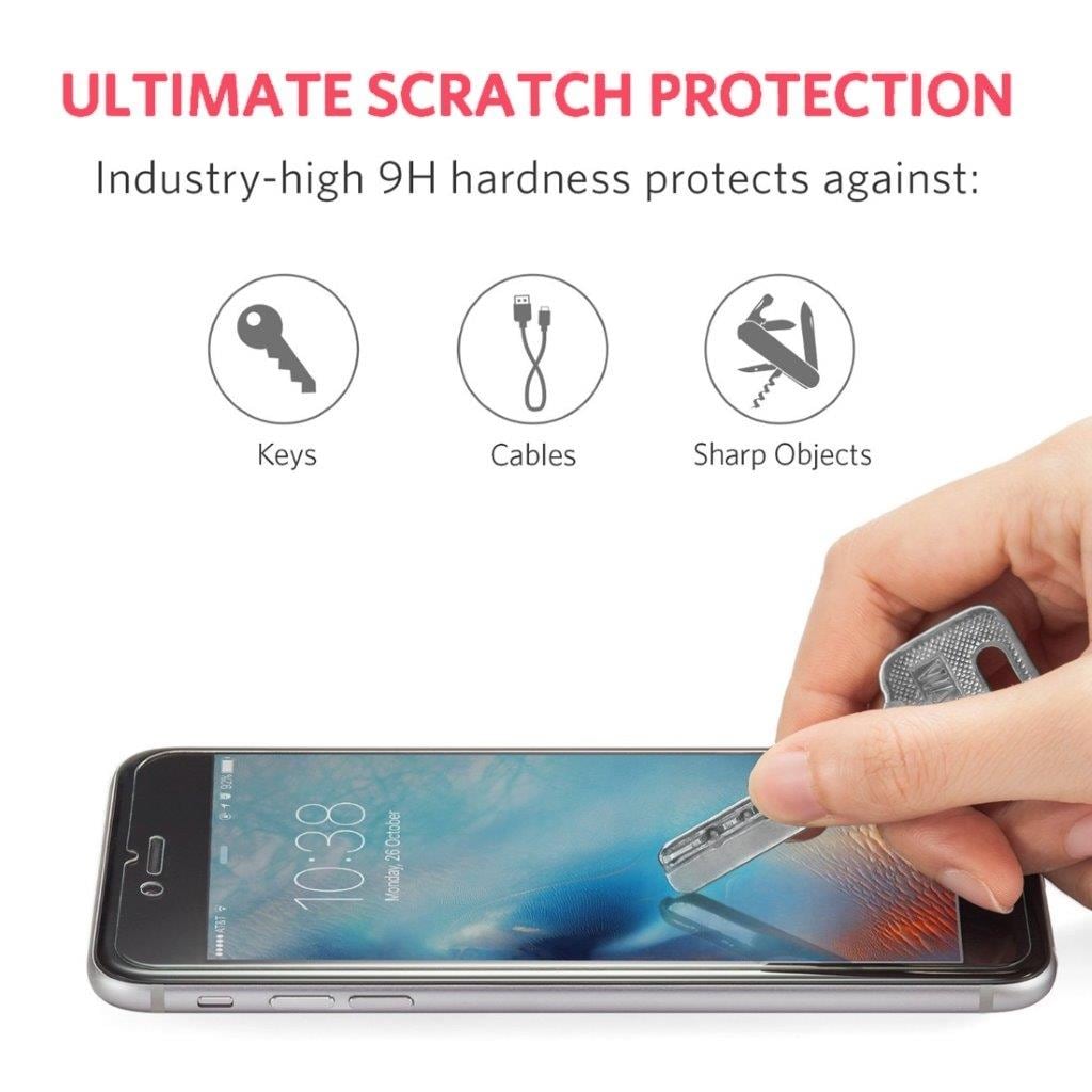 Skärmskydd / displayskydd i härdat glas för Samsung Galaxy S9+ 5-pack