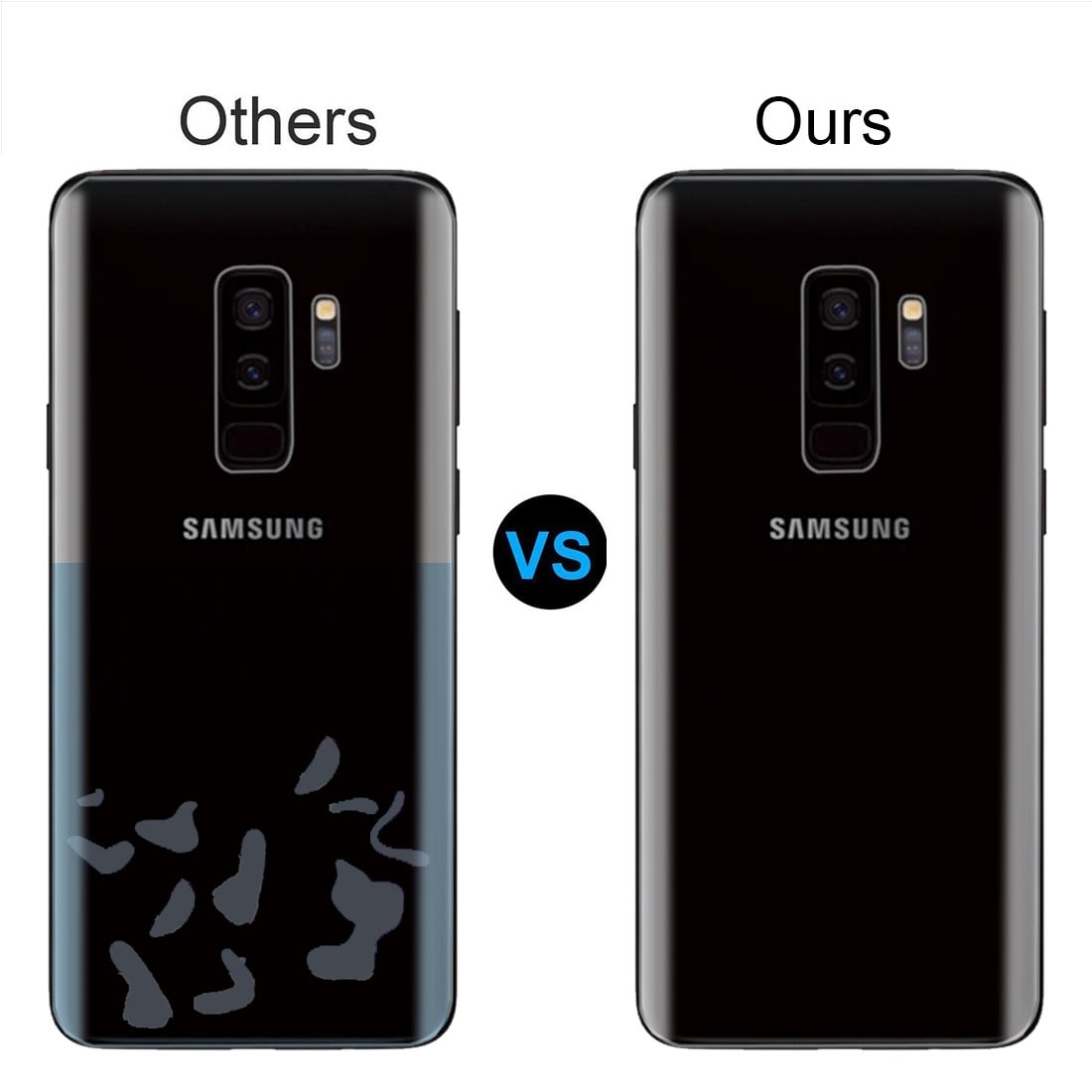 Skydd för baksida på Samsung Galaxy S9 Plus