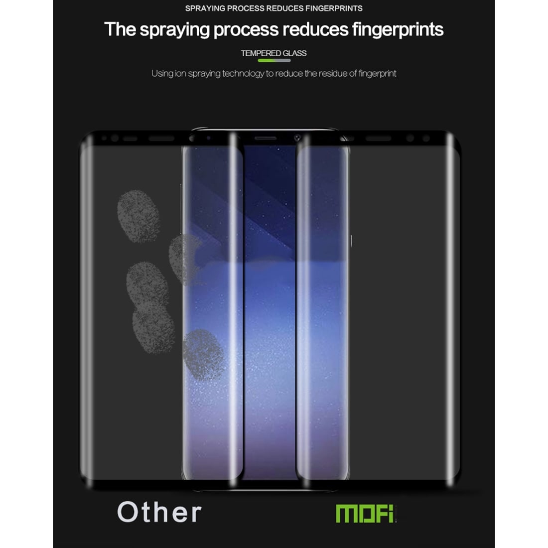 MOFI Skärmskydd i härdat Glas Samsung Galaxy S9