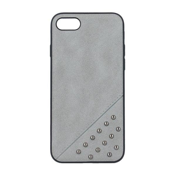 Beeyo Mobilskal med nitar iPhone 8 gray