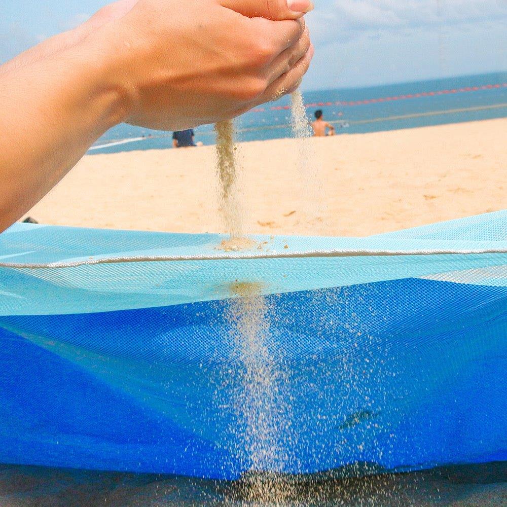 Sandfri matta 1,5x2m - Håll sanden borta