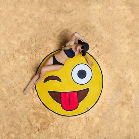 Runt Emoji Badlakan - 150 x 150 cm