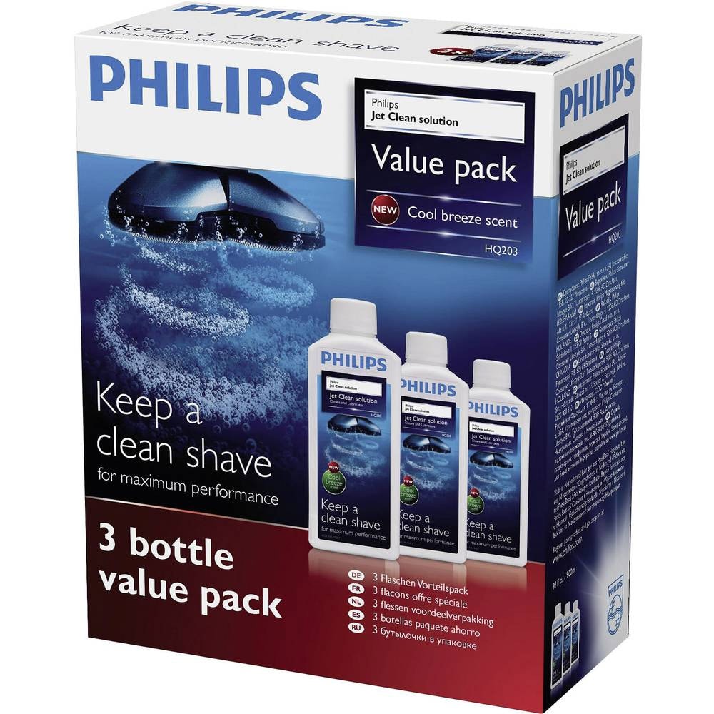 Philips Jet Clean Rengöringslösning HQ203/50 3-pack