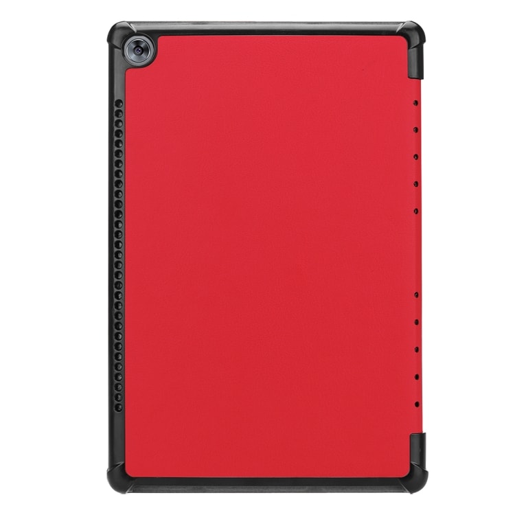 Fodral / väska med ställ för Huawei MediaPad M5 10.8 - Rött