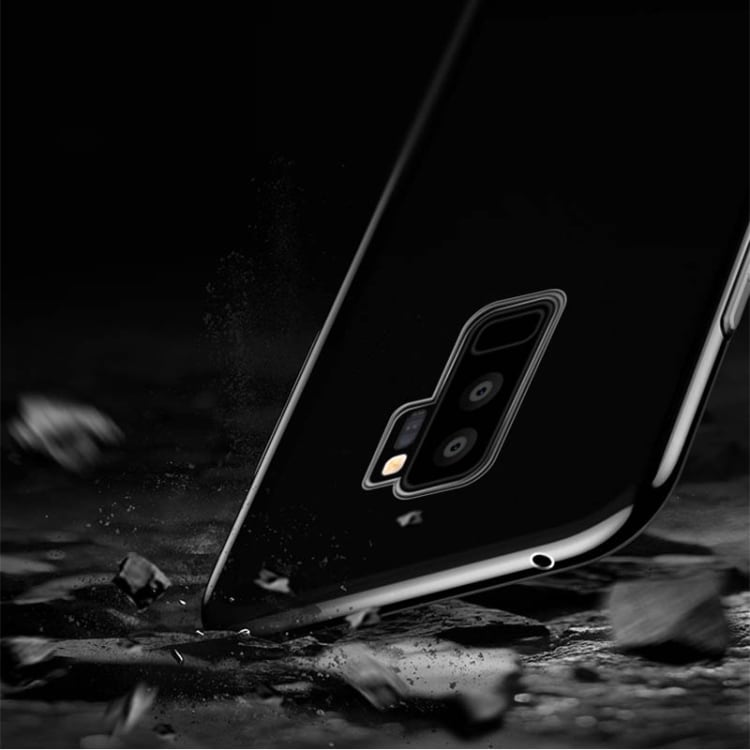 Transparent MOFI-skal / telefonskal för Samsung Galaxy S9+ - Rosa