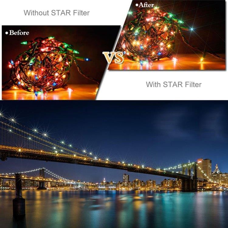 Lins Filter Set Star Effect + ND4 + ND8 + ND16 + CPL DJI MAVIC Air