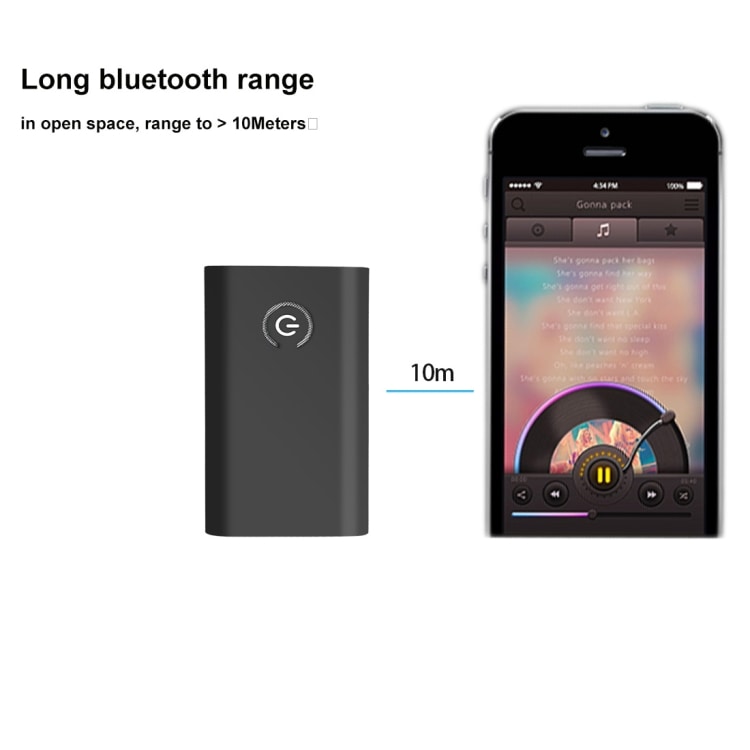 Bluetooth Ljudsändare / ljudmottagare - 10meter