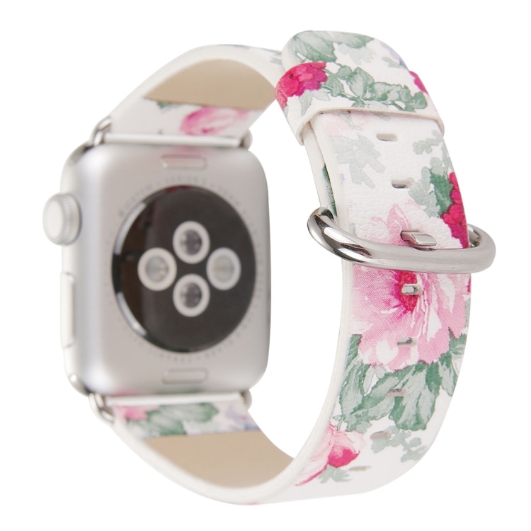 Armband med blommor Apple Watch Series 3 & 2 & 1 42mm