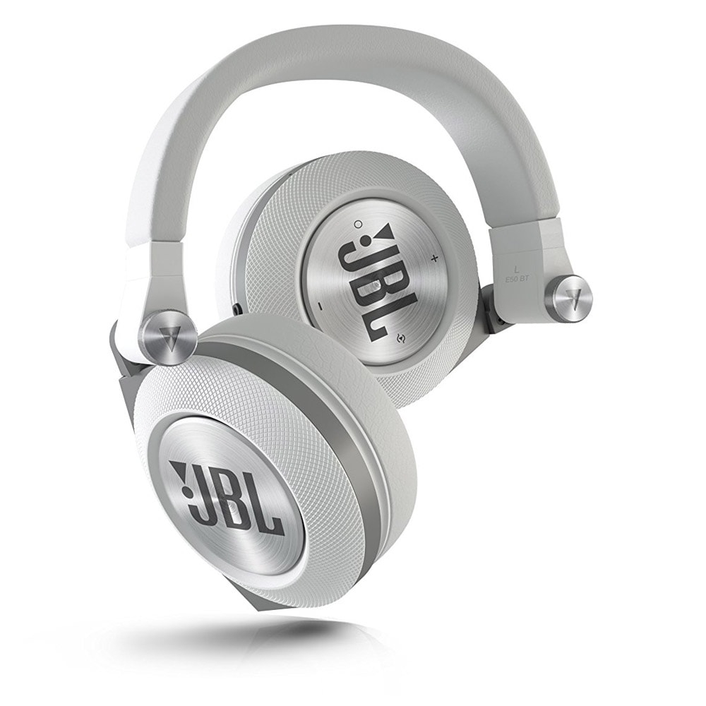 JBL Synchros E30 - Vita hörlurar för mobiltelefon