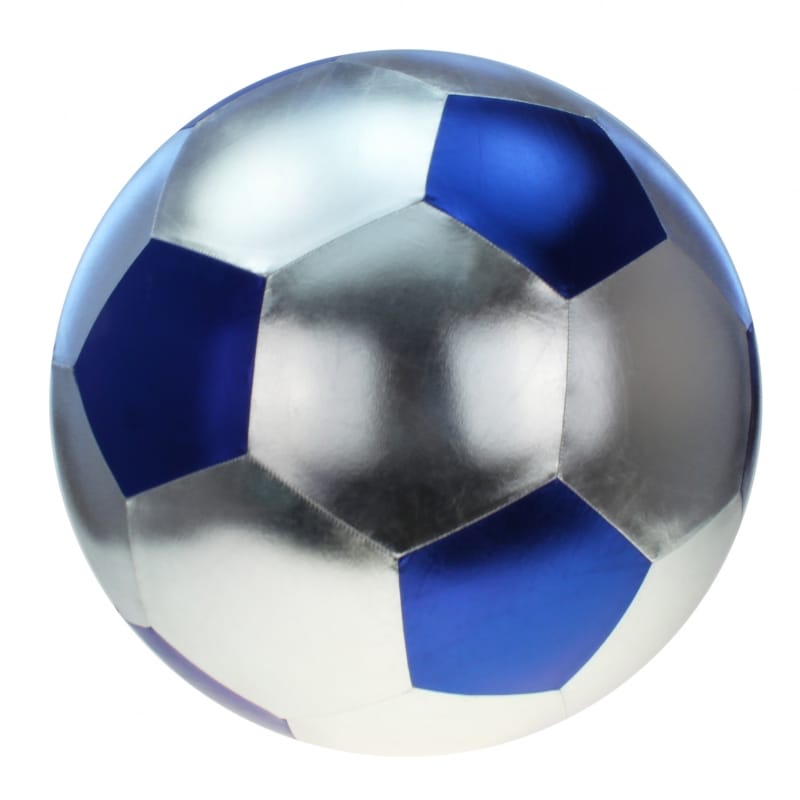 Jättestor Fotboll Metallic 50cm