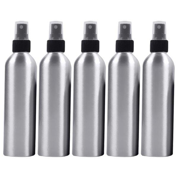 Refilflaskor i Aluminium 250 ml - 5 Pack