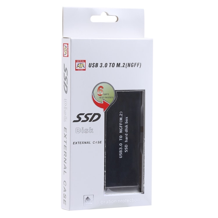 USB 3.0 till NGFF (M.2) SSD Extern Hårddisk Adapter