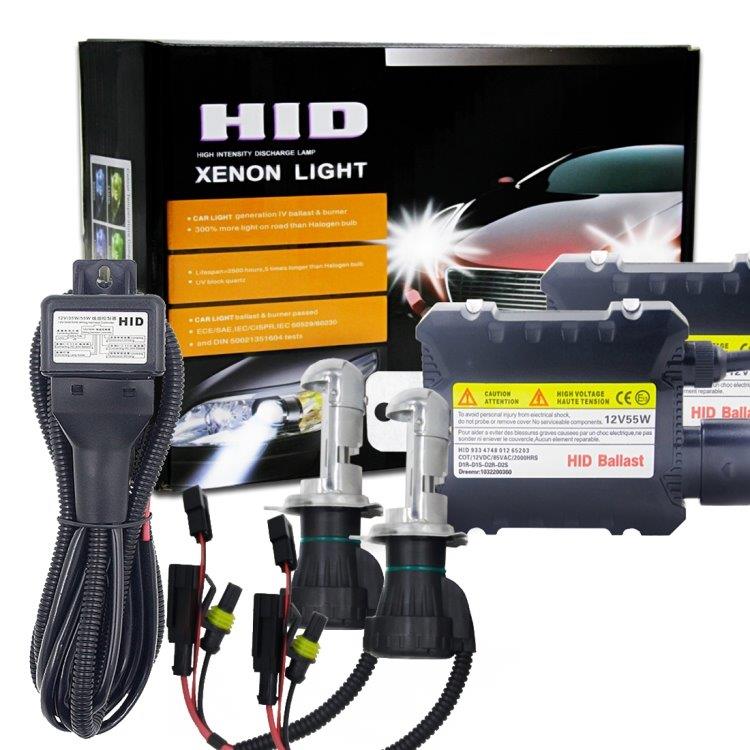 HID Xenon Konverteringspaket 55W H4/HB2/9003 6000K