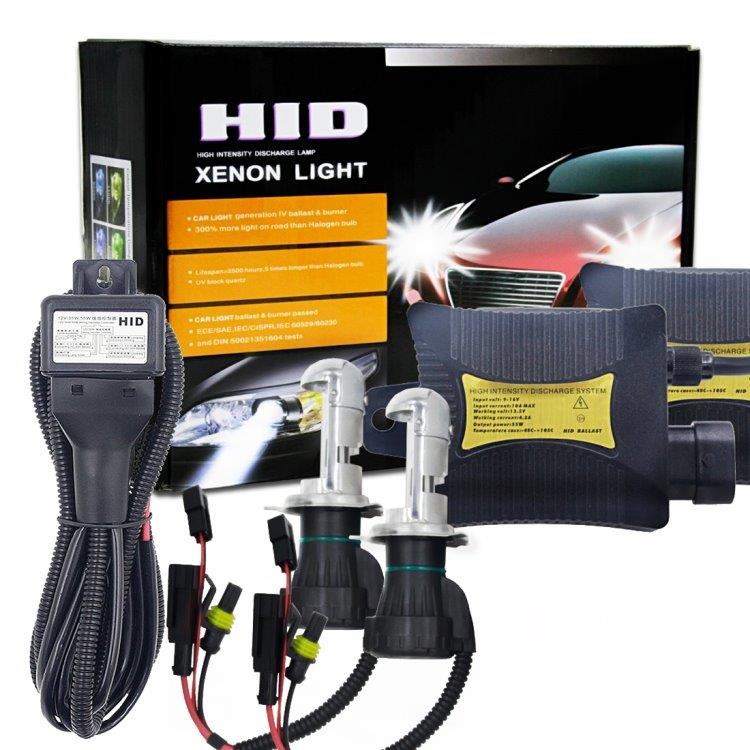 HID Xenon Konverteringspaket 55W H4/HB2/9003 6000K 3200LM