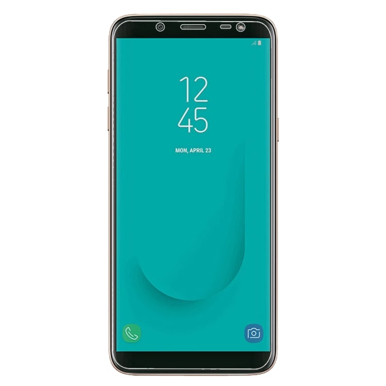 Tempererat Skärmskydd 9H 2.5D till Samsung Galaxy J6 2018 2-pack