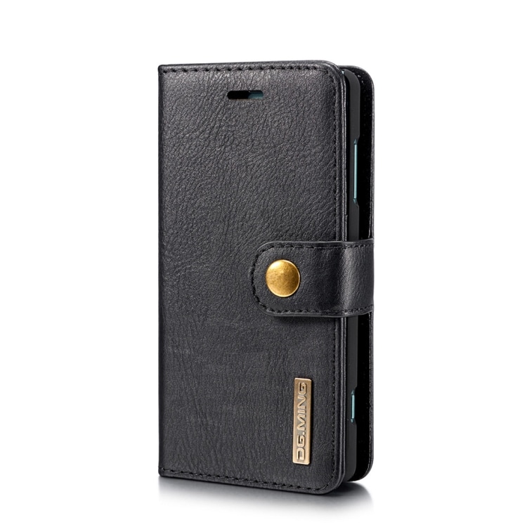 Flipfodral/mobilplånbok i konstläder Sony Xperia XZ2 Compact - Svart