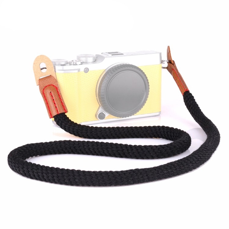 Kamerarem Vintage för kompaktkamera - Svart