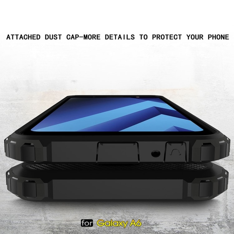 Armor Bakskal / telefonskal till Samsung Galaxy A6 2018 – Svart