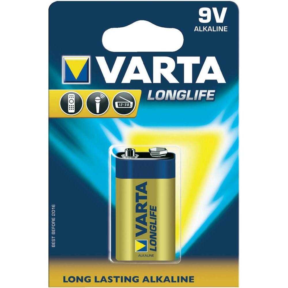 Varta Longlife Batteri 9V