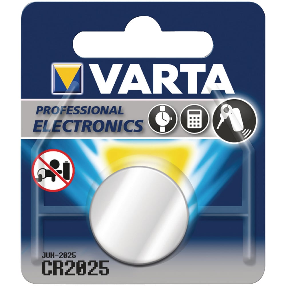 VARTA Batteri CR2025 3V 170mAh Litium