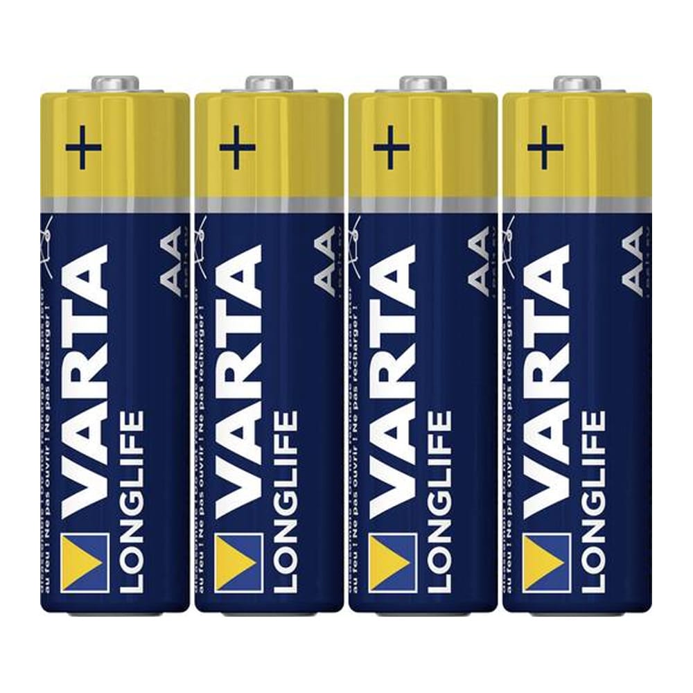 Varta Batteri R6 (AA) Longlife LR06 2800 mAh 1.5 V 4 st