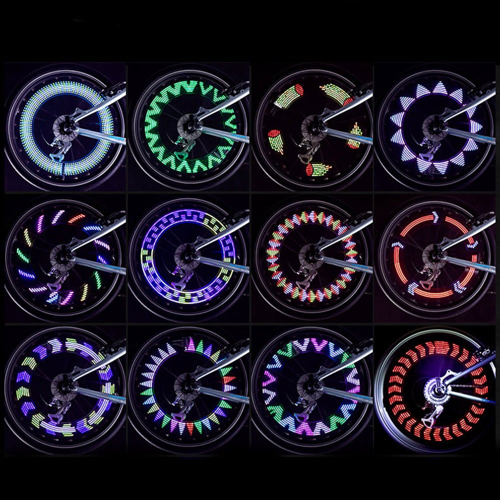 Hjulljus 30 LED-effekter