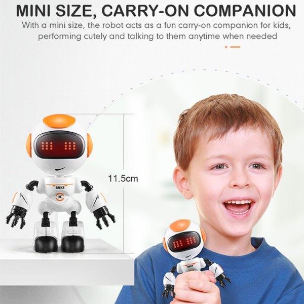 Leksaksrobot med touch sensorer och Led-lampor